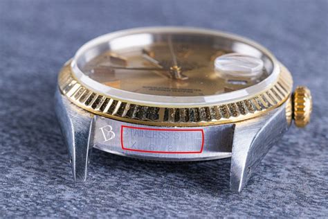 rolex serial numbers on back of case